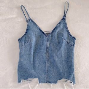 NWOT DL1961 Premium Denim
Evie Denim Camisole Top